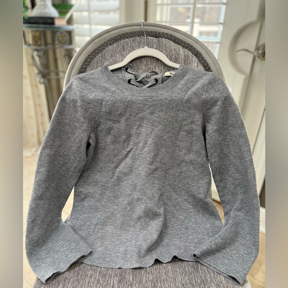 Madewell blue sweater size small